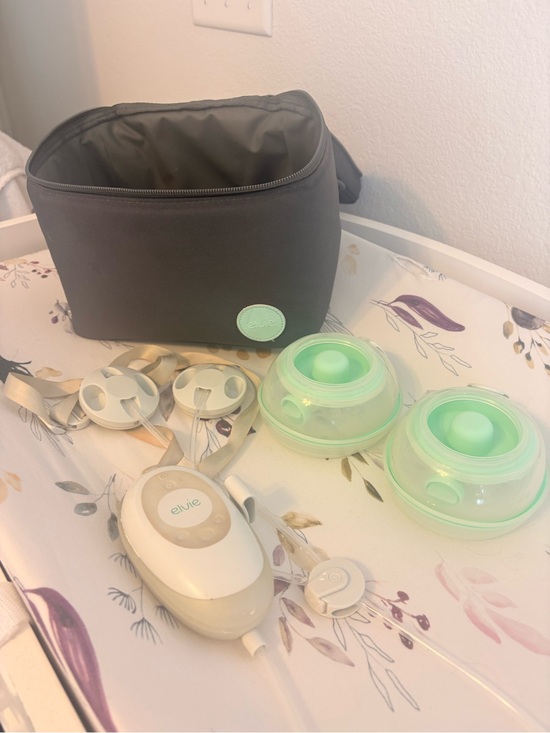 Elvie Other - Elvie Double Electric Breast Pump Set in Gray & Mint
